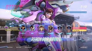 Overwatch: Busan, New Map - D.va Gameplay