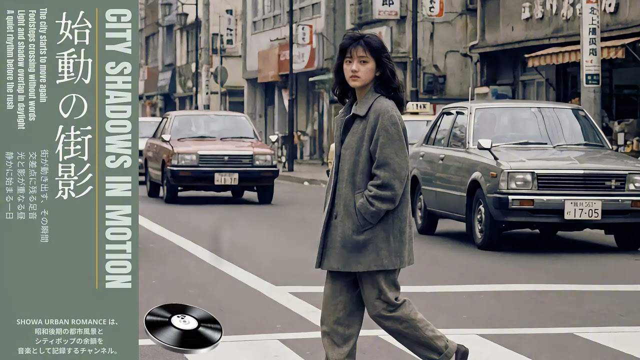 City Pop Night Playlist｜City Shadows in Motion (始動の街影)｜Japanese Urban Romance