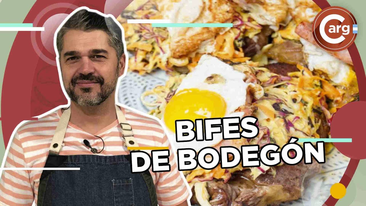 RECETAS DE BODEGÓN: BIFES CON ENSALADA