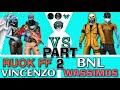 Part 2 || RUOK FF & VINCENZO VS BNL & WASSIMOS Clash Squad INSANE Custom Match || Legendary Room