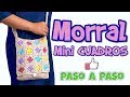 BOLSA ó MORRAL MINI CUADROS  GRANNY  TEJIDO A CROCHET PASO A PASO - Granny Square Bag