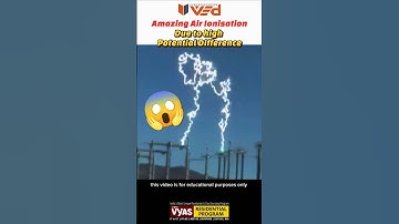 High Voltage Sparks in Air | Shocking Science! #highvoltage #spark #science #shorts