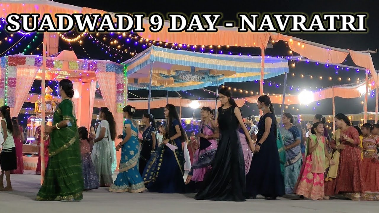 Saudwadi 9 - Day Navratri Garba 2023 Best Dadhiya Song Gujarati 2 Day Navratri Celebrations Diu
