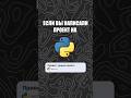 Как преобразовать проект на Python в exe #айти