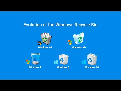 Recycle bin evolution || WINDOWS