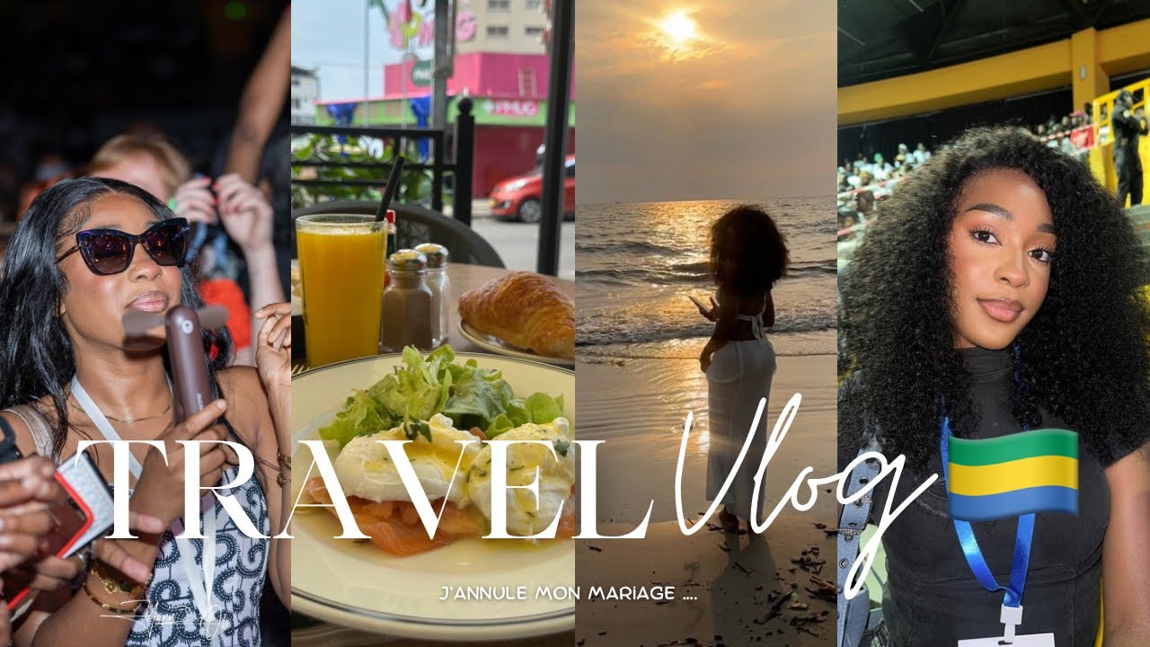 TRAVEL VLOG GABON PARTIE 2: LE CONCERT DE SINGUILA + LE CONCERT DE L'OISEAU RARE + LIBREVILLE IS LIT