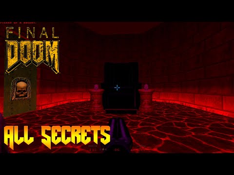 Прохождение Final Doom Map 12 - Blood Sea Keeper Все Секреты