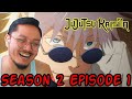 JUJUTSU IS BACK! WE START OFF WITH A FLASHBACK?! - Jujutsu Kaisen Season 2 Episode 1 REACTION