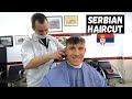 Getting a $3 SERBIAN Haircut! BELGRADE 🇷🇸