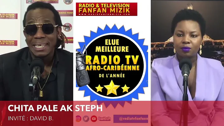 DAVID-B EN INTERVIEW SUR RADIO TLVISION FANFAN MIZIK