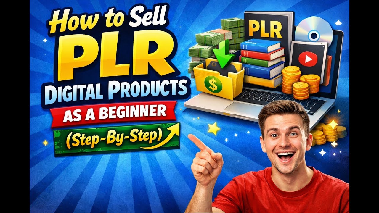 How to Sell PLR Digital Products as a Beginner (Step-By-Step)