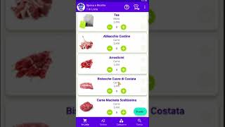 Lista della spesa e ricette screenshot 1