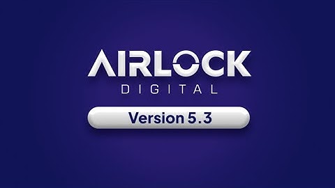 Airlock Allowlisting Version 5.3