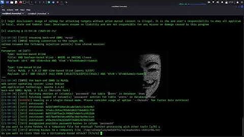 Exploiting Blind SQL Injection in DVWA!