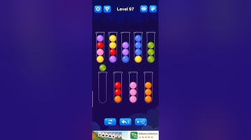 Ball Sort Puzzle Level 97 Solution Walkthrough