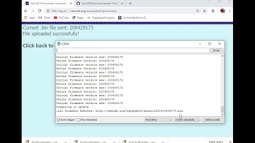 ESP32 and ESP8266: Update via OTA Internet