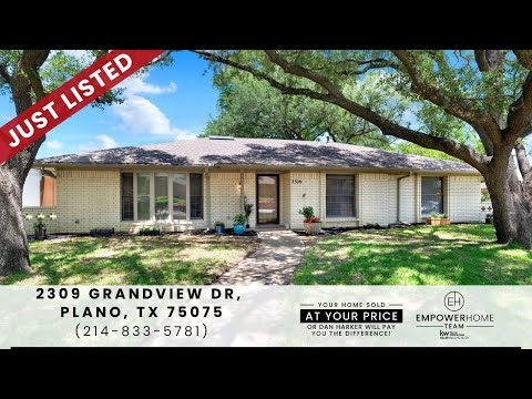 2309 Grandview Dr, Plano, TX home video tour