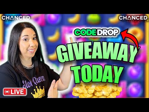 🔴🟣 DROP CODE GIVEAWAY TODAY AND BIG BUYS! on CHANCED Social Casino 🔴🟣