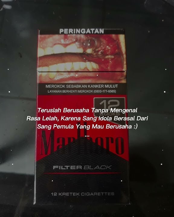 story wa rokok marlboro filter black