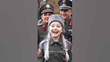 Thumbnail of A Sweet Girl Sings KATYUSHA in Front of Her Parents #militaryfamily