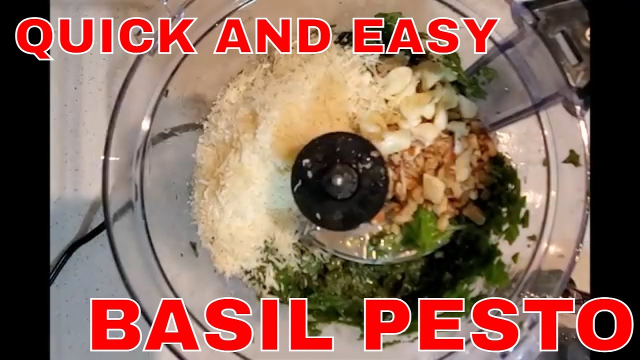 The Best Basil Pesto Recipe YouTube