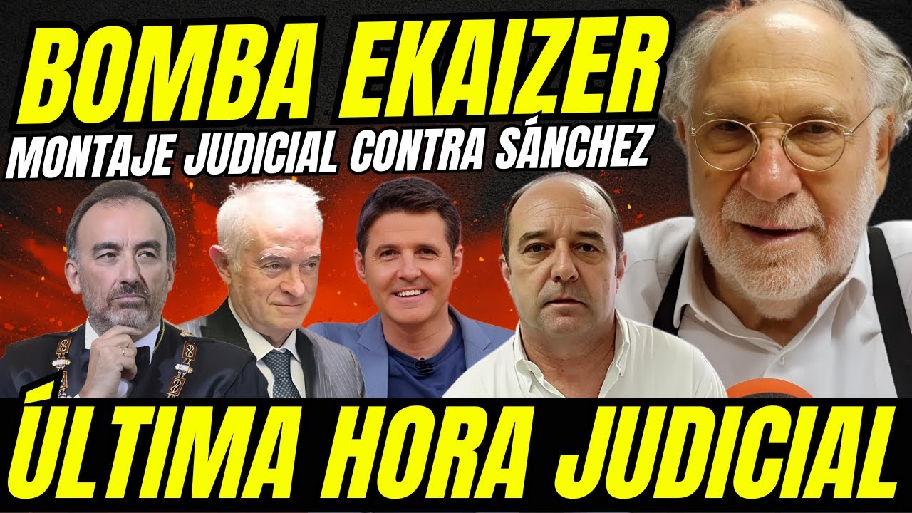 EKAZIER SUELTA BOMBA Y DESTAPA MONTAJE JUDICIAL CONTRA ZAPATERO Y PEDRO SÁNCHEZ " SEÑALA A LA UCO
