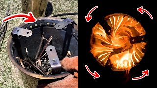 Vortex on Fire - Wood Stove Like Solo Stove for Camping - Secondary Combustion Part-4