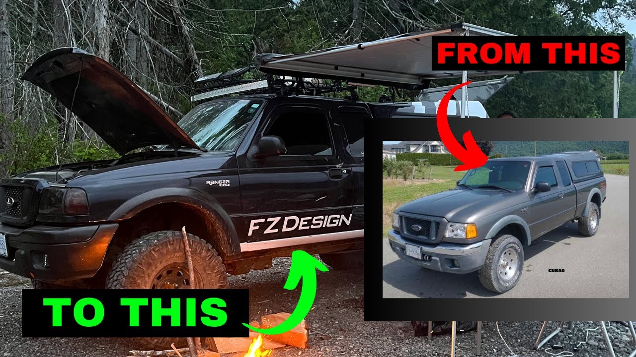 Building a LIFTED Ranger Camp setup on a Budget!! - YouTube