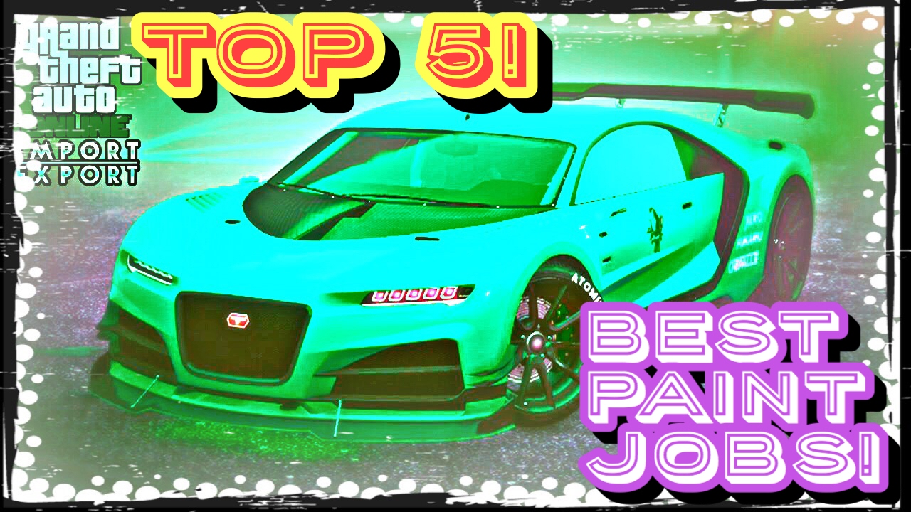 TOP 5 BEST PAINT JOBS FOR THE NEW NERO CUSTOM PART 3 ! ( GTA 5 ONLINE ) YouTube