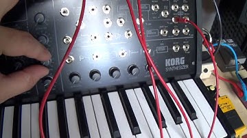 KORG MS 20 MINI AND MFB URZWERG PRO
