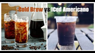The Untold Differences: Cold Brew vs Iced Americano