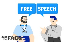 Why not everything you say or tweet is protected under free speech | Just The FAQs