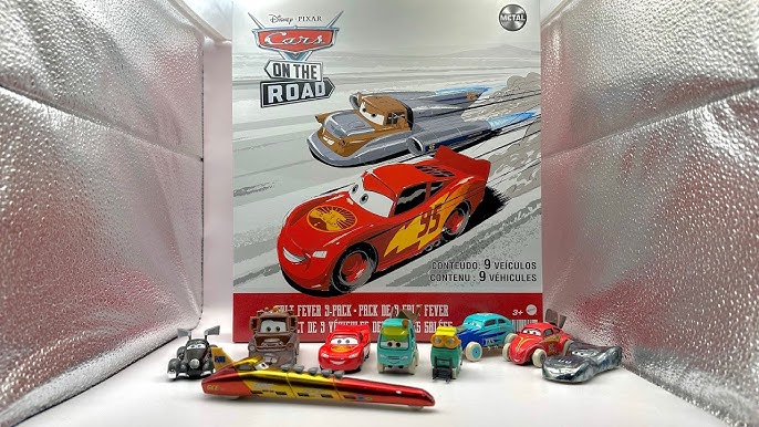 Disney Cars Salt Fever 9-Pack (Peggy Liner and the Salt Flats Cars) Review  