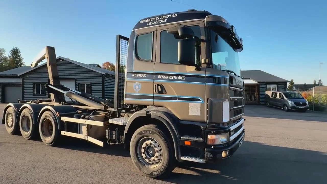 Lastväxlare SCANIA R164GB 8X4 NB580