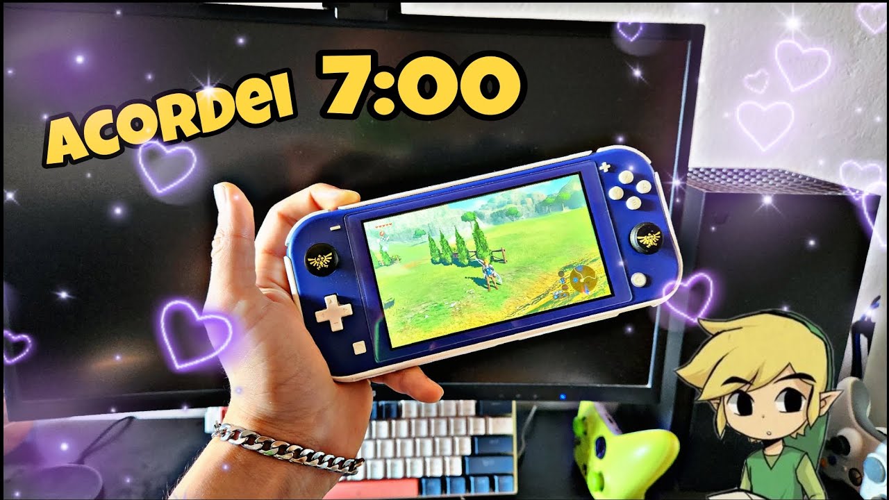 Zelda Breath of the Wild no Nintendo Switch Lite em 2024! - YouTube