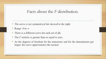 F-distribution