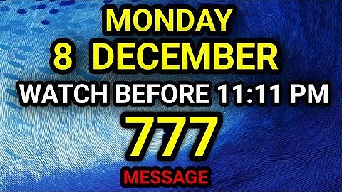 Before 11:11 PM TONIGHT… The Divine Alignment Begins (8 December)