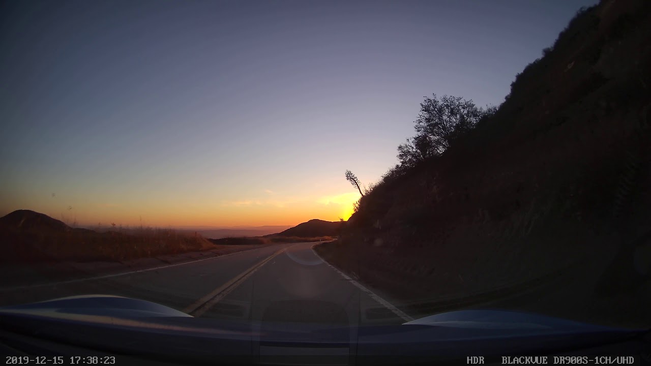 Sunset at Glendora Mountain Rd YouTube