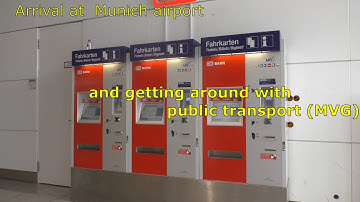 (Check out my new video!) Munich Airport and getting around in Munich the easy way.
