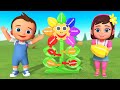 Learning Months of the Year &amp; 7 Days in Week with Wooden Flower Puzzle Toy Set 3D Kids Educational