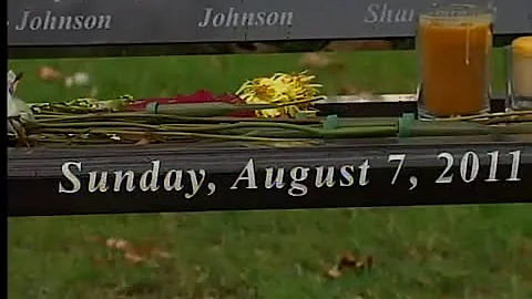 Copley bench dedication