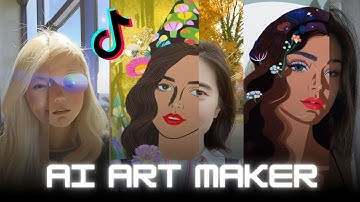 Use AI Art Maker to Convert Yourself into Art | TikTok Effect House Beginner Tutorials