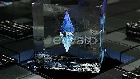 Ethereum Metaverse Hologram  Futuristic 3D Render by LNeri3DMotion  Envato Elements Preview