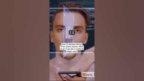 How To Recover Money From Crypto Scams; What to do if you fall a victim to crypto scam