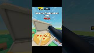 Food loadout tuff? Pt. 2 #roblox #rivals #robloxshorts