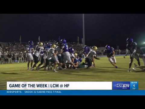 Hamshire-Fannett High School skins the LC-M Bears 25 - 0