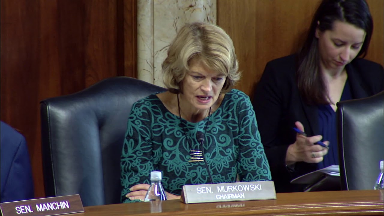 natural numbers Sen. Murkowski's First Round of Questions Energy and Minerals Outlook Hearing