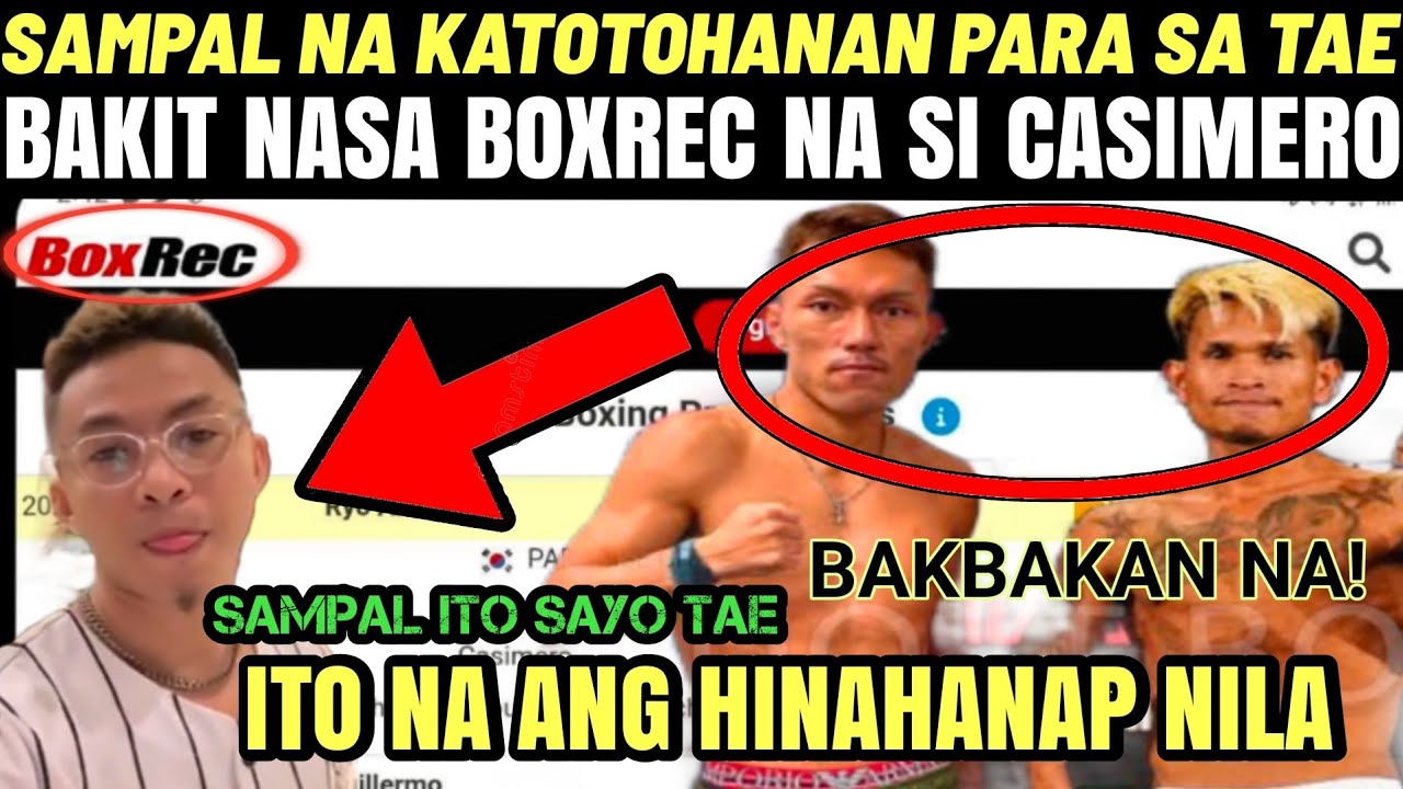 BREAKING! SILVER TAE MAG BIGTI NA ATA! CASIMERO NASA BOXREC NA! #