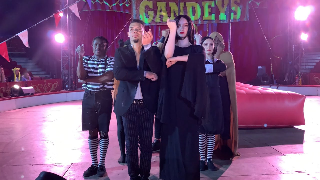 Gandeys Circus 2022 Merry Hill The Addams Family