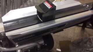One handed earthquake 5 ton electric log splitter modification